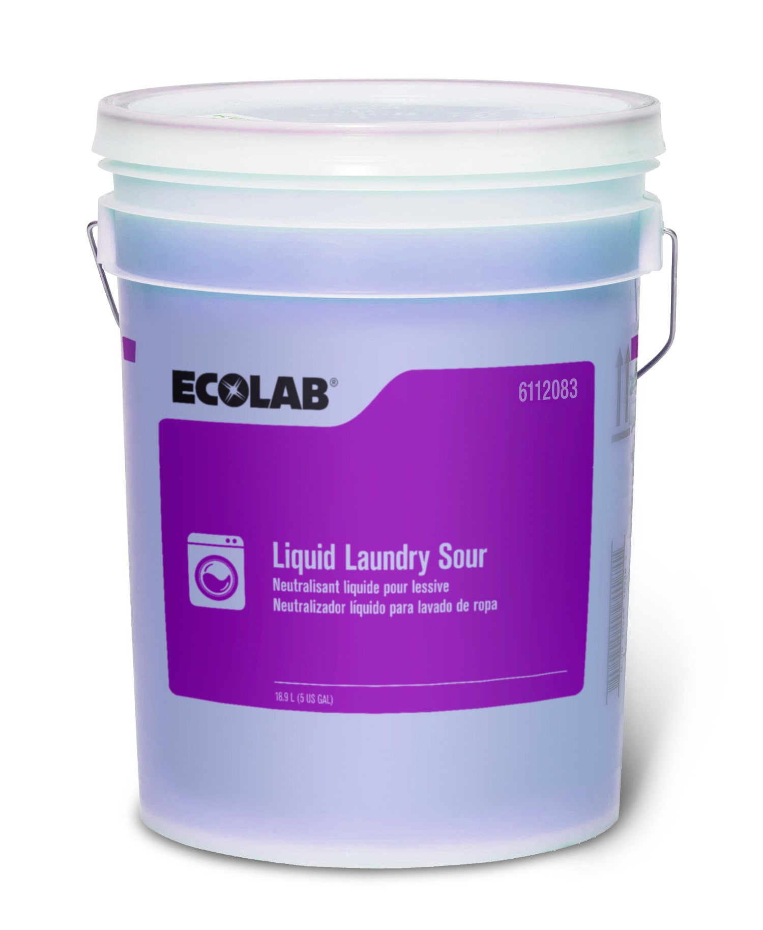 GuestSupply US | Ecolab® Liquid Laundry Sour, 5 Gallon, #6112083